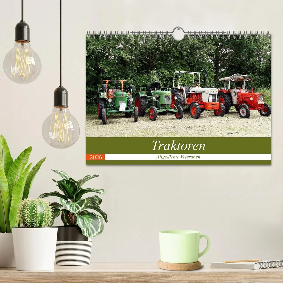 Bild: 9783457781647 | Traktoren - Altgediente Veteranen (Wandkalender 2026 DIN A4 quer),...