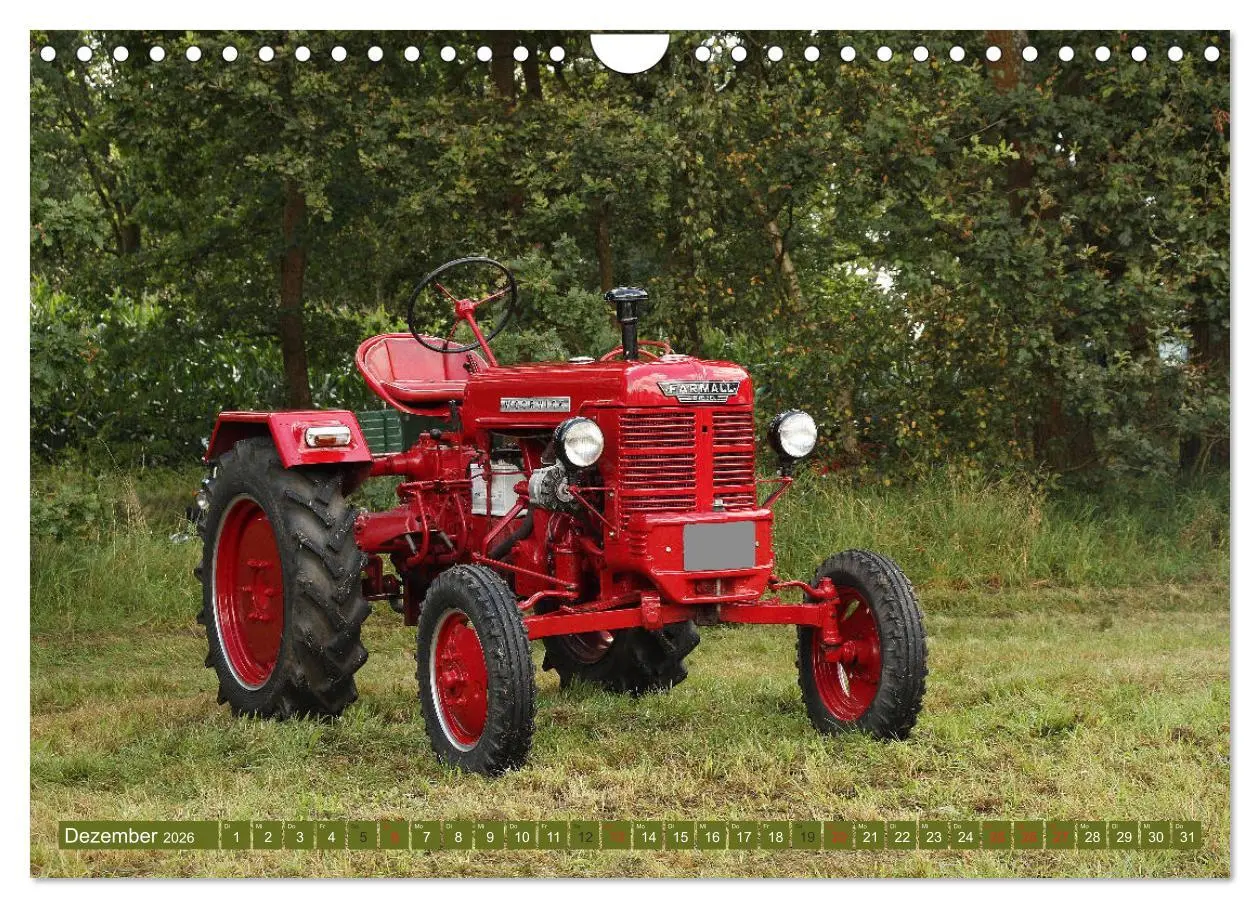 Bild: 9783457781647 | Traktoren - Altgediente Veteranen (Wandkalender 2026 DIN A4 quer),...