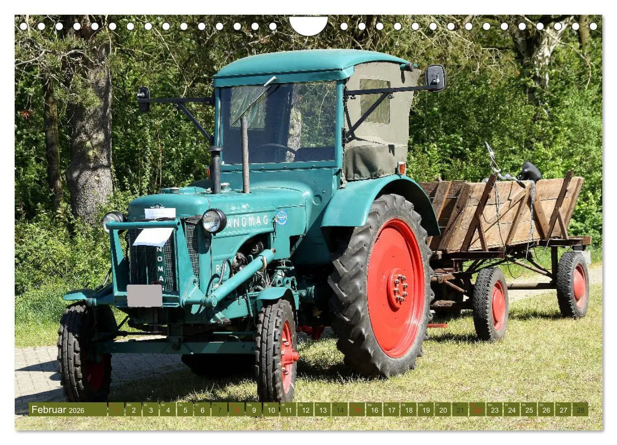 Bild: 9783457781647 | Traktoren - Altgediente Veteranen (Wandkalender 2026 DIN A4 quer),...