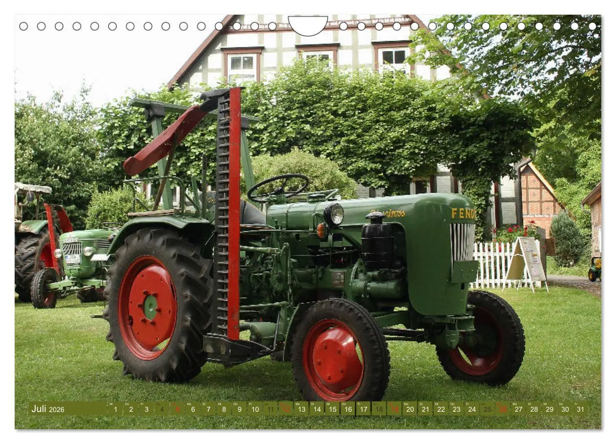 Bild: 9783457781647 | Traktoren - Altgediente Veteranen (Wandkalender 2026 DIN A4 quer),...