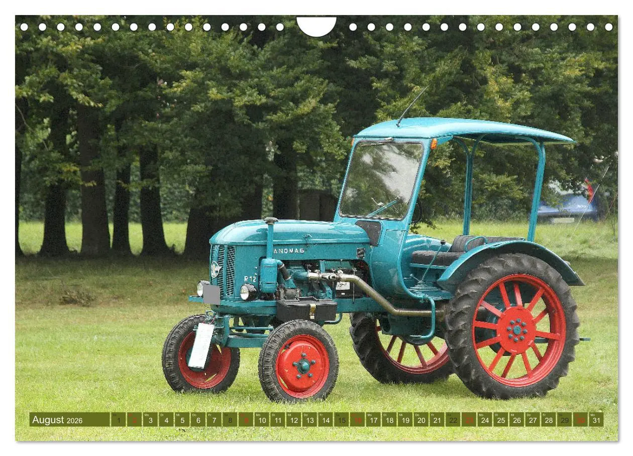 Bild: 9783457781647 | Traktoren - Altgediente Veteranen (Wandkalender 2026 DIN A4 quer),...