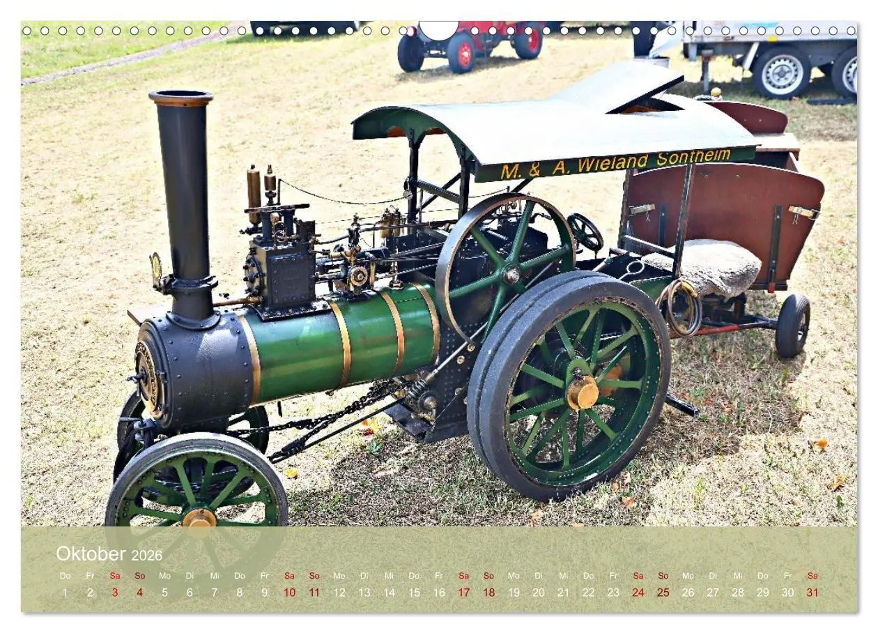 Bild: 9783457851647 | Dampftraktormodelle 1:3 beim Dampfmodellbautreffen in Bisingen...