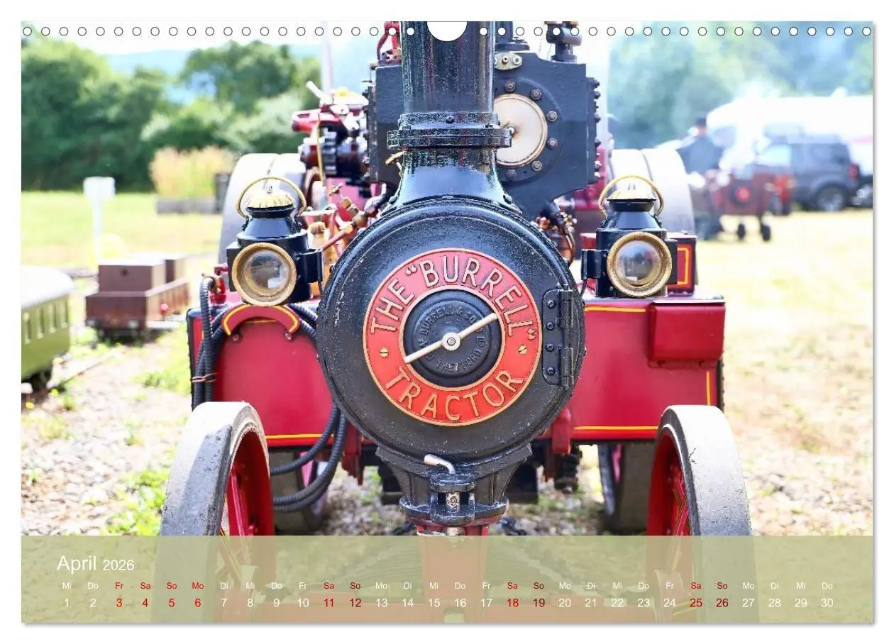 Bild: 9783457851647 | Dampftraktormodelle 1:3 beim Dampfmodellbautreffen in Bisingen...