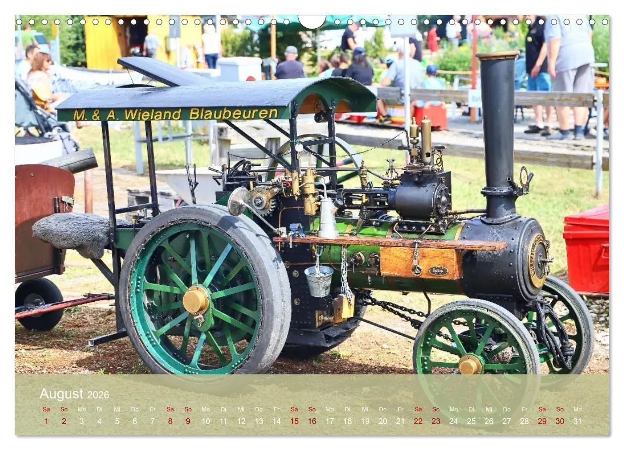Bild: 9783457851647 | Dampftraktormodelle 1:3 beim Dampfmodellbautreffen in Bisingen...