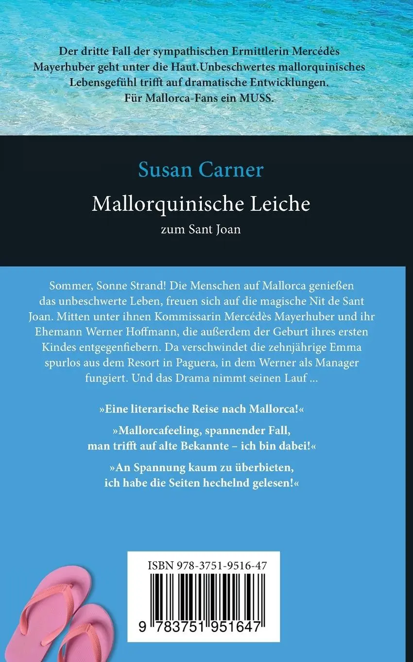 Rückseite: 9783751951647 | Mallorquinische Leiche zum Sant Joan | Mallorca-Krimi | Susan Carner