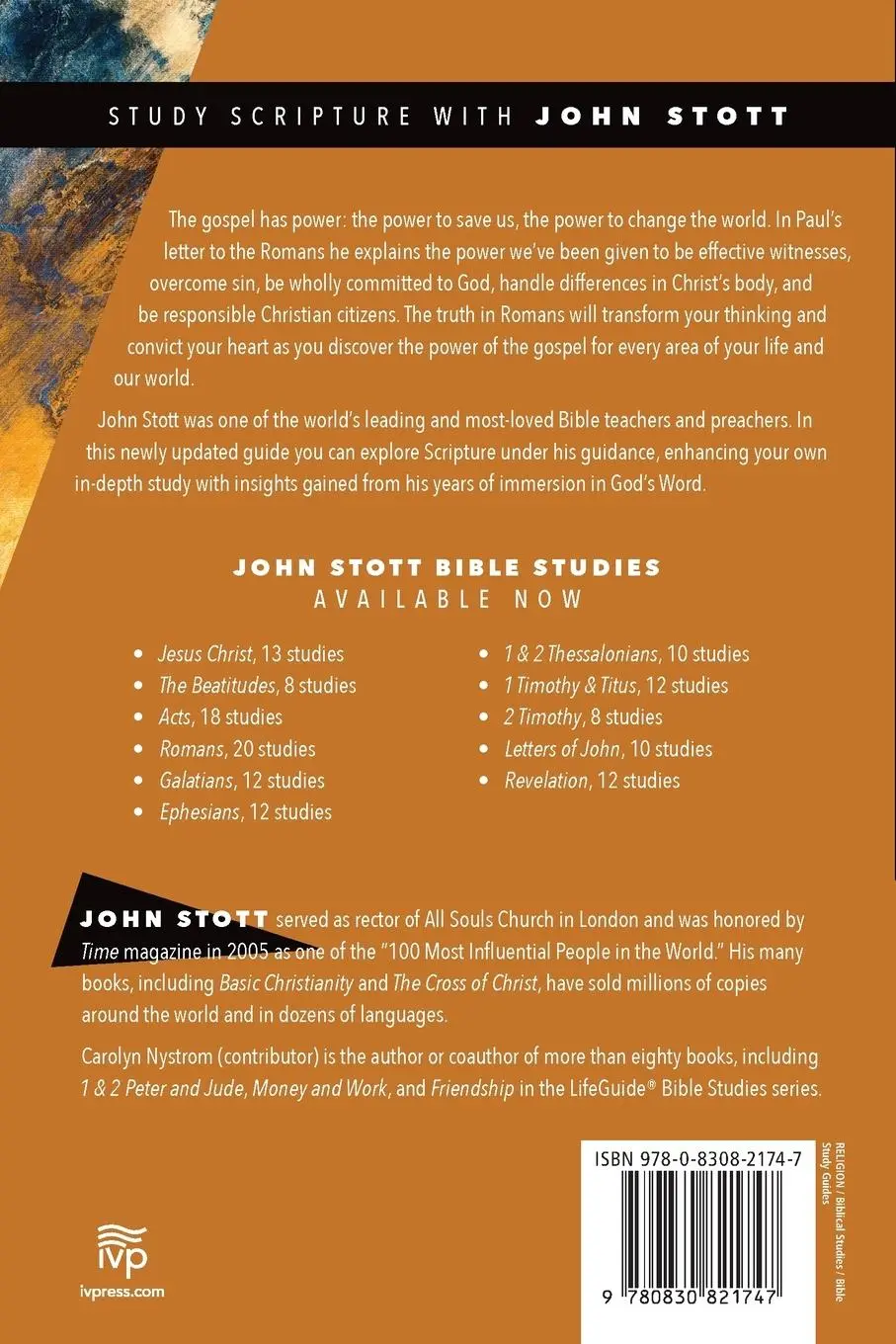 Rückseite: 9780830821747 | Romans | Encountering the Gospel's Power | John Stott | Taschenbuch