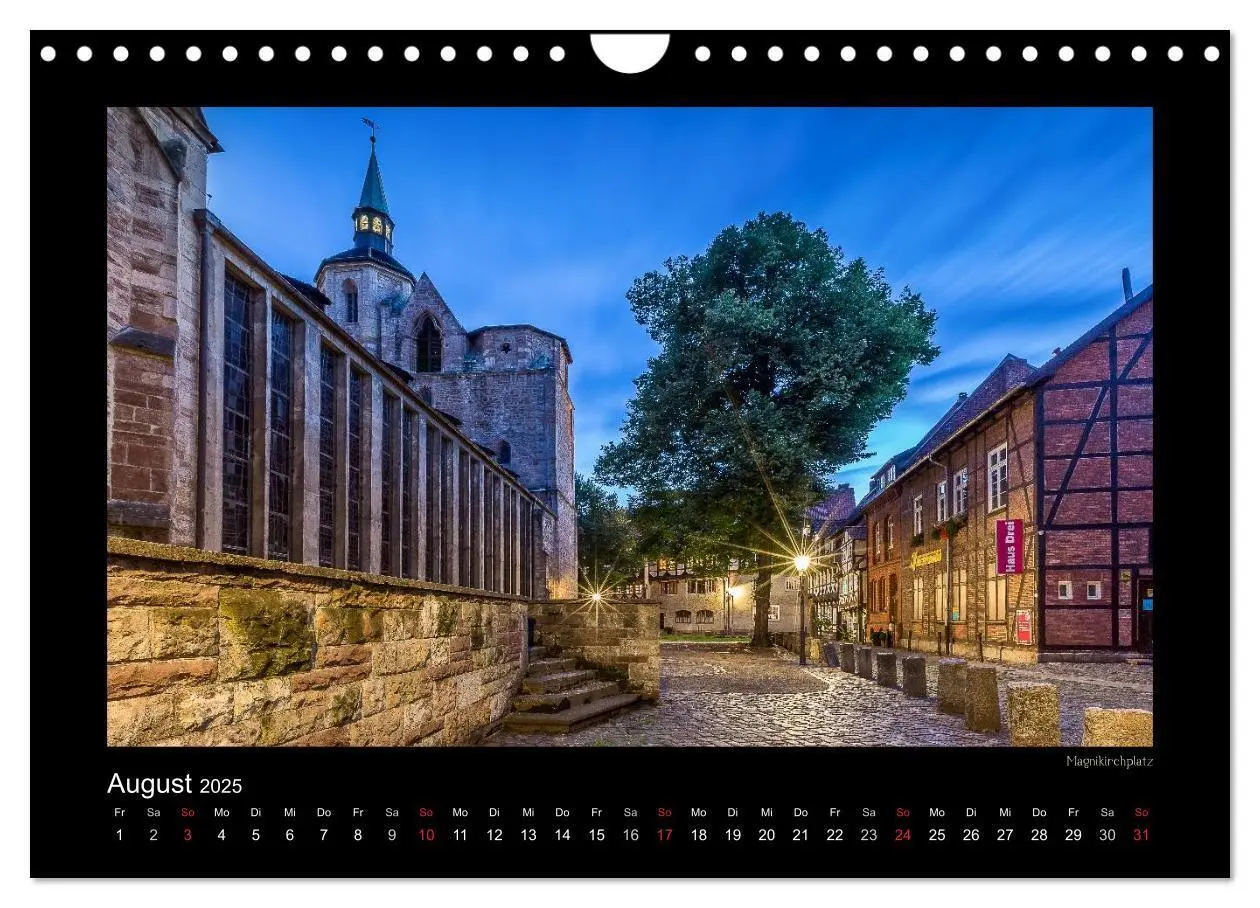 Bild: 9783435681747 | BRAUNSCHWEIG - Abendliche Impressionen (Wandkalender 2025 DIN A4...