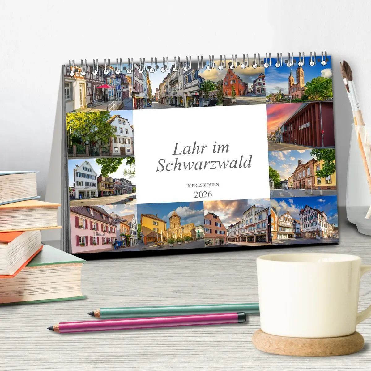 Bild: 9783457601747 | Lahr im Schwarzwald Impression (Tischkalender 2026 DIN A5 quer),...