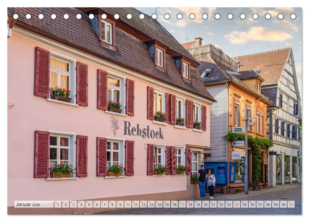 Bild: 9783457601747 | Lahr im Schwarzwald Impression (Tischkalender 2026 DIN A5 quer),...