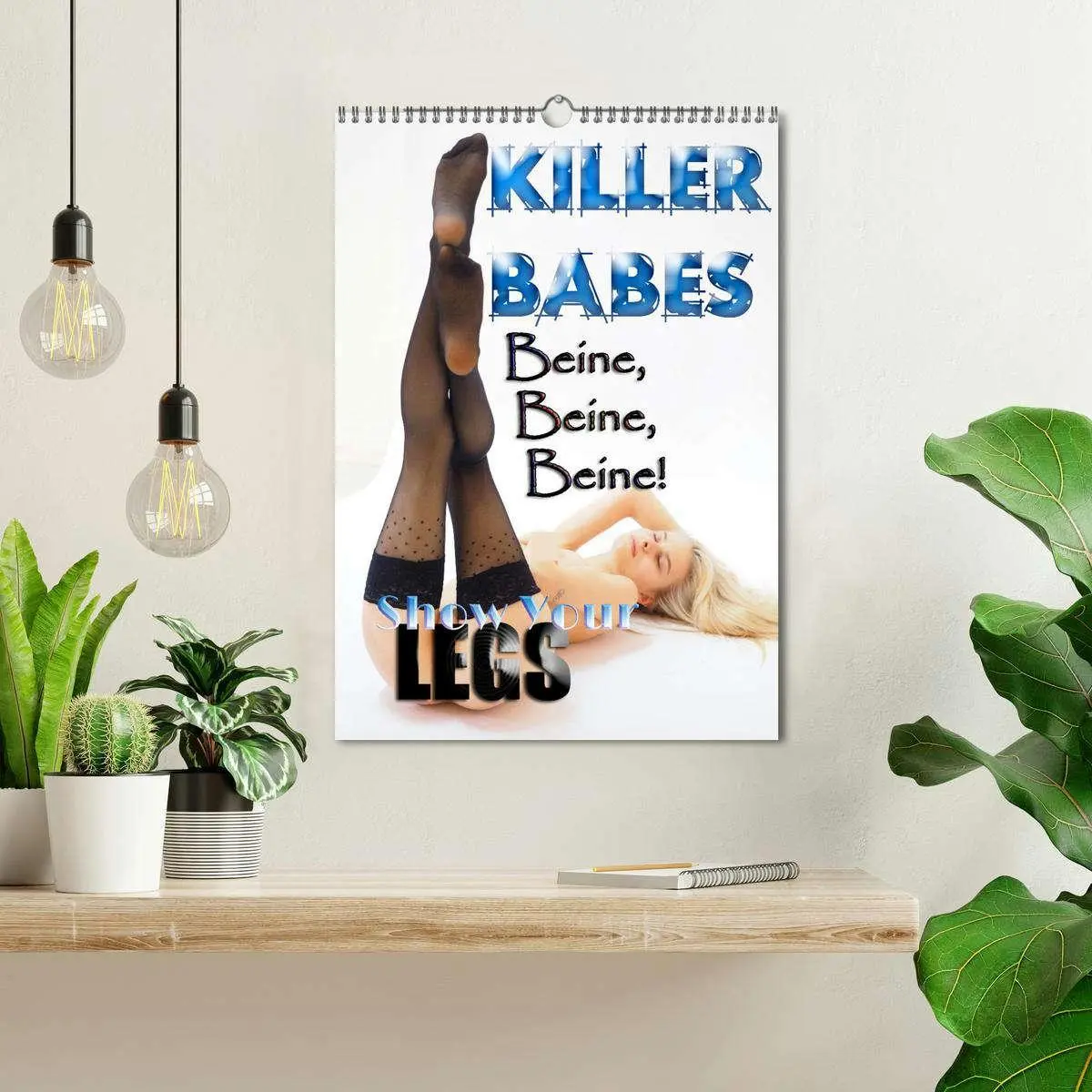 Bild: 9783516241747 | KILLERBABES - Show Your Legs! (Wandkalender 2026 DIN A3 hoch),...
