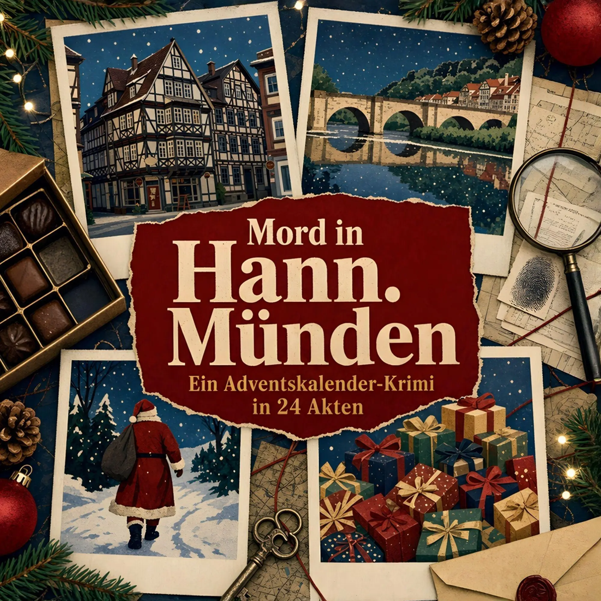 Cover: 9783696121747 | Mord in Hann. Münden | Ein Adventskalender-Krimi in 24 Akten | Schmidt