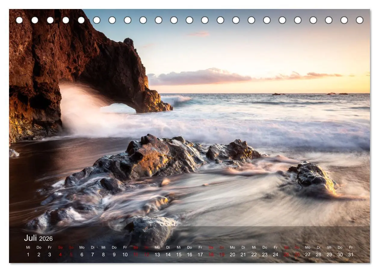 Bild: 9783457451847 | La Palma - La Isla Bonita (Tischkalender 2026 DIN A5 quer),...