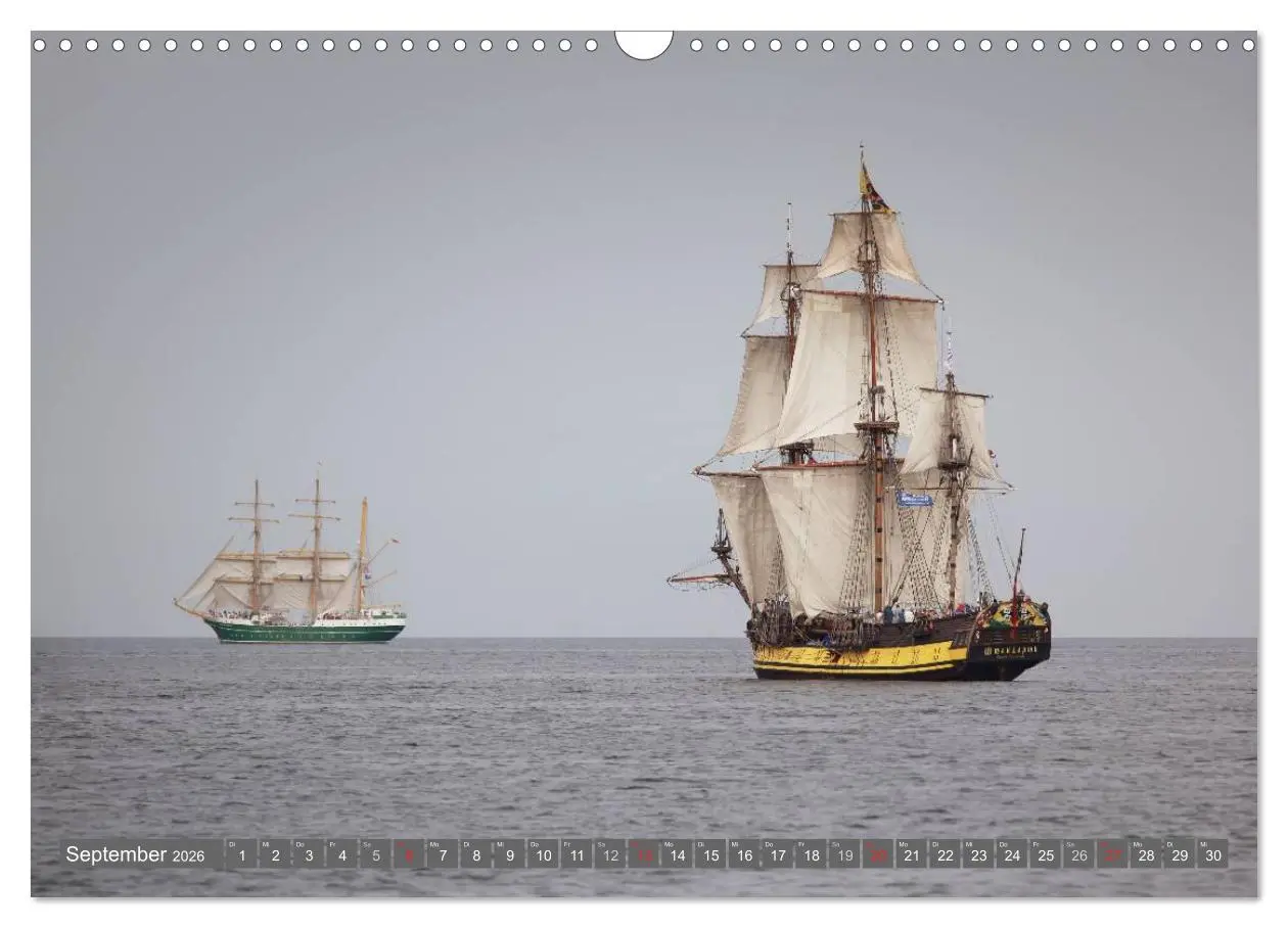 Bild: 9783516161847 | Großsegler (Wandkalender 2026 DIN A3 quer), CALVENDO Monatskalender