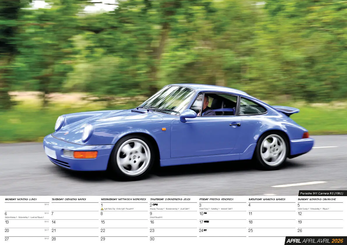 Bild: 9798893611847 | Porsche Classics Kalender 2026 | Klassik | Kalender | 14 S. | Deutsch