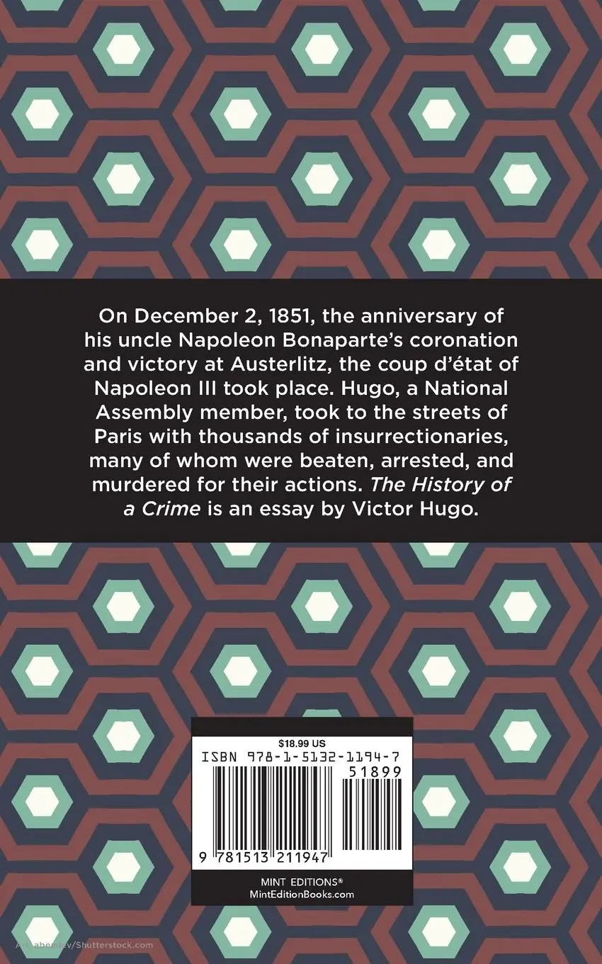 Rückseite: 9781513211947 | The History of a Crime | Victor Hugo | Taschenbuch | Englisch | 2022