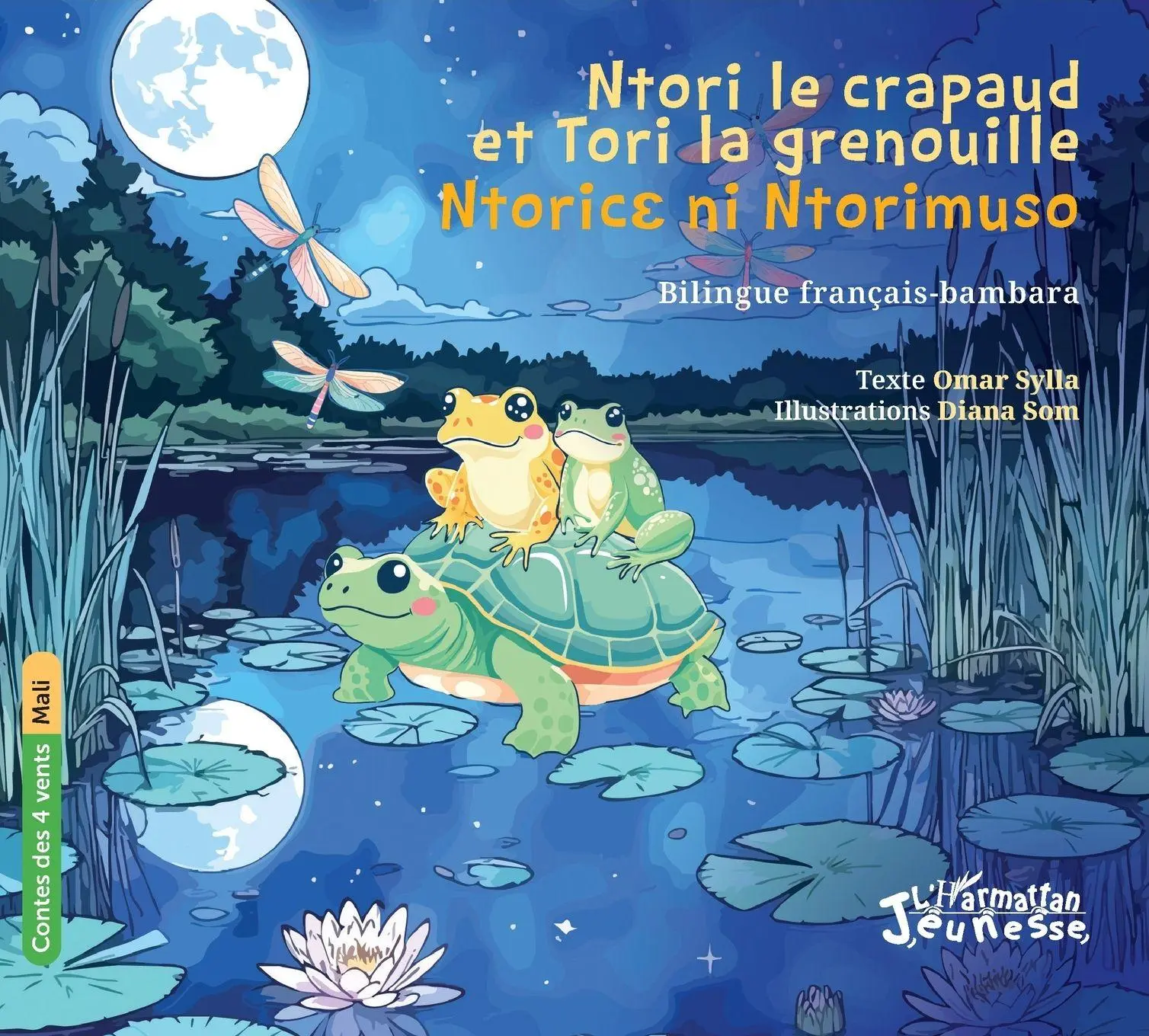 Cover: 9782336521947 | Ntori le crapaud et Tori la grenouille Ntoric¿ ni Ntorimuso | Sylla