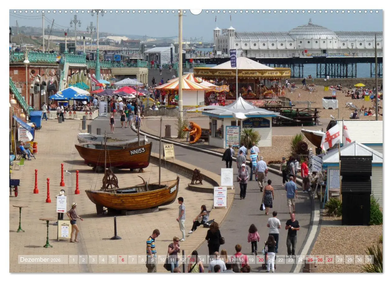 Bild: 9783457751947 | Brighton Pier Bunter Sommer (hochwertiger Premium Wandkalender 2026...