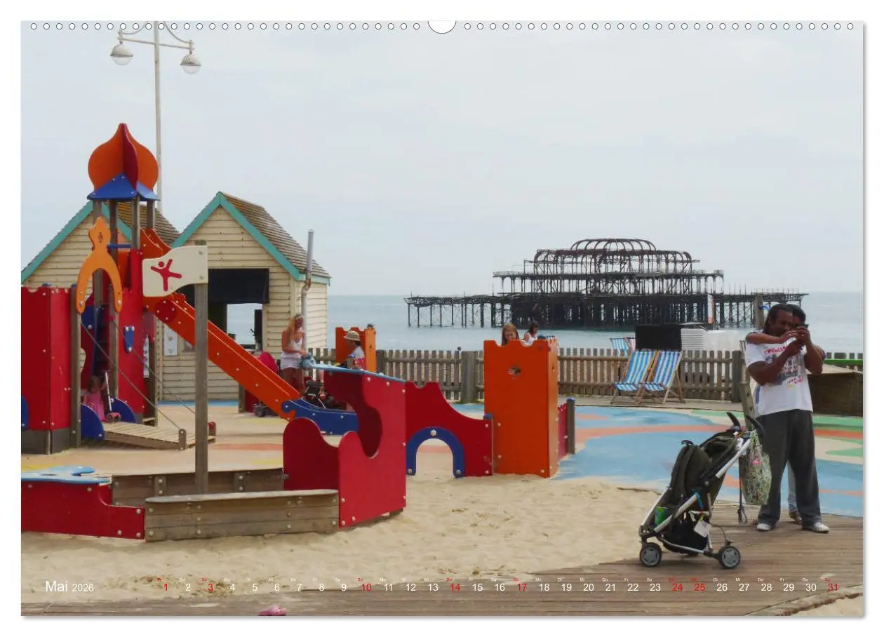 Bild: 9783457751947 | Brighton Pier Bunter Sommer (hochwertiger Premium Wandkalender 2026...