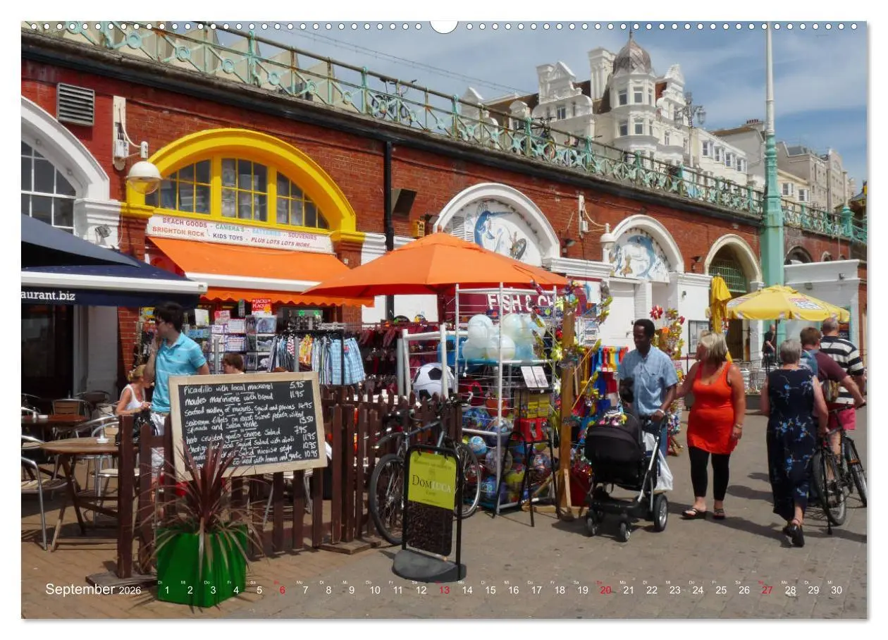 Bild: 9783457751947 | Brighton Pier Bunter Sommer (hochwertiger Premium Wandkalender 2026...