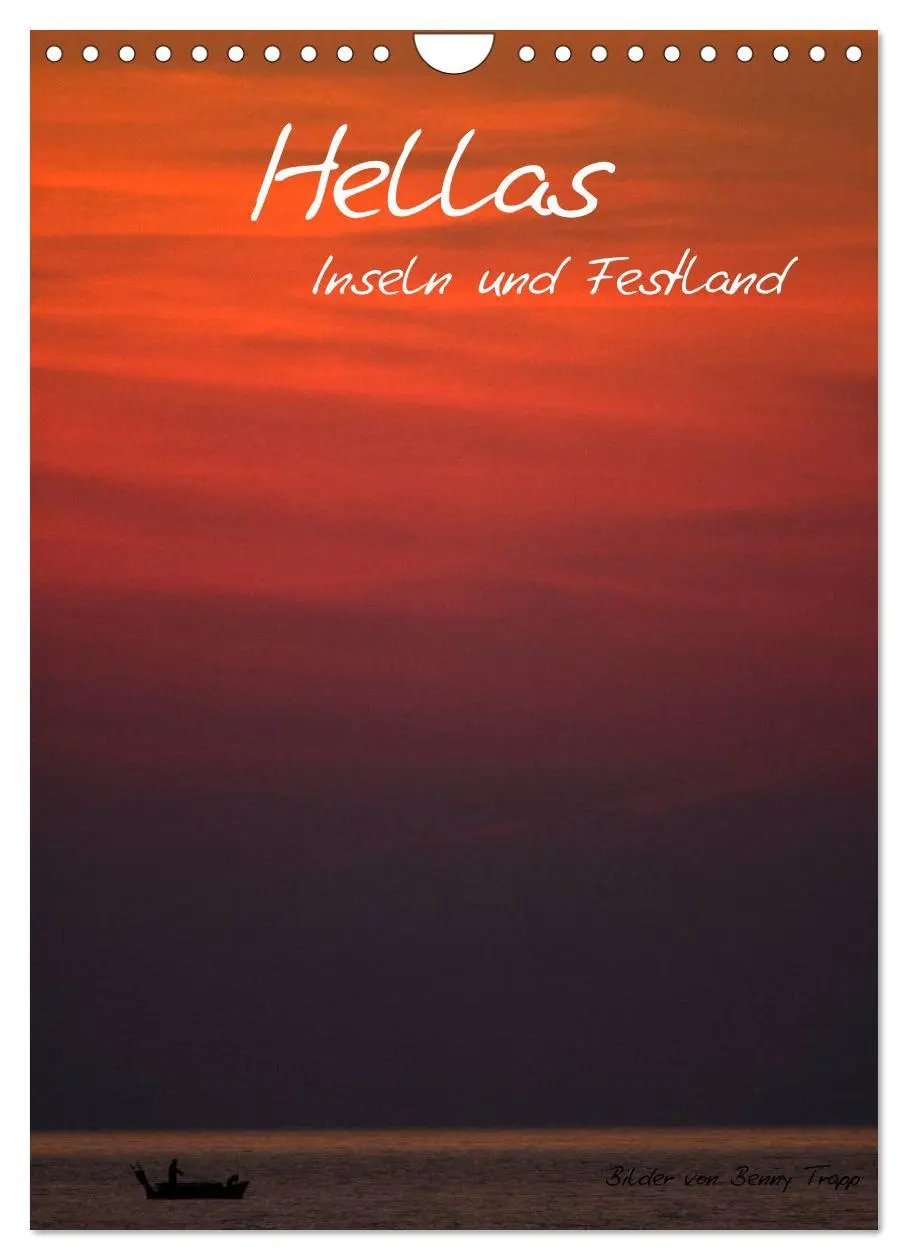 Cover: 9783516461947 | Hellas Inseln und Festland (Wandkalender 2026 DIN A4 hoch),...