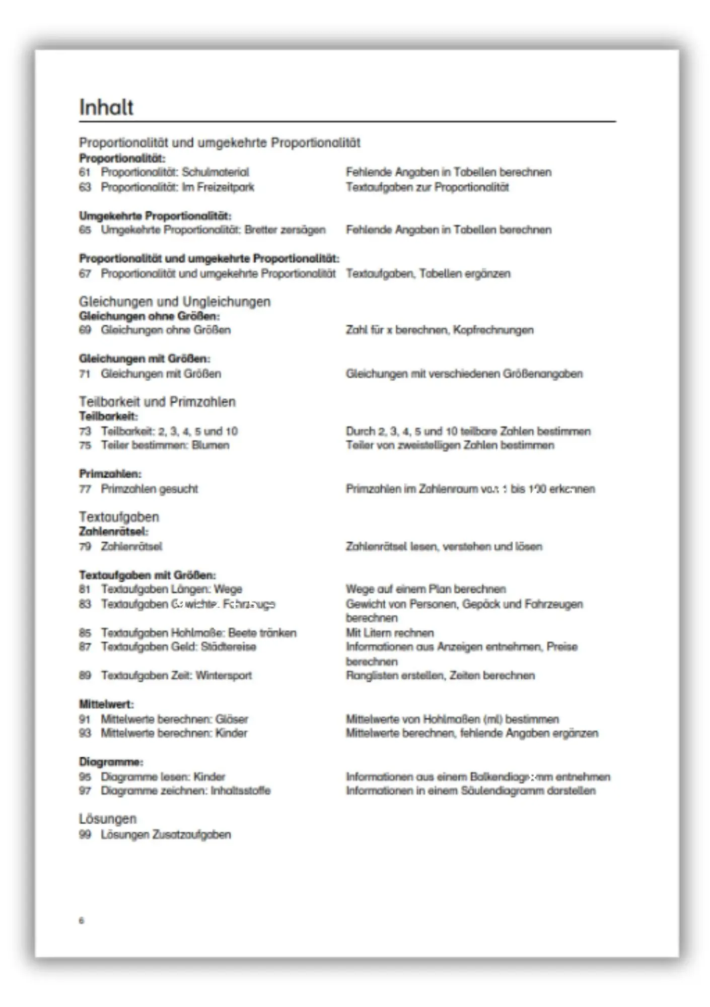 Bild: 9783867231947 | Quer durchs Jahr in Mathe 5 | Melanie Hunkeler | Taschenbuch | 60 S.