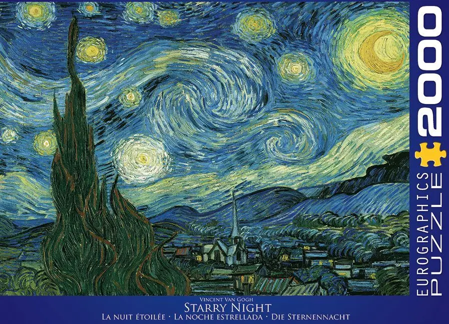 Cover: 628136812047 | Starry Night by van Gogh (Puzzle) | Spiel | In Spielebox | 8220-1204