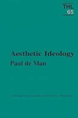 Cover: 9780816622047 | Aesthetic Ideology | Paul de Man | Taschenbuch | Englisch | 1996