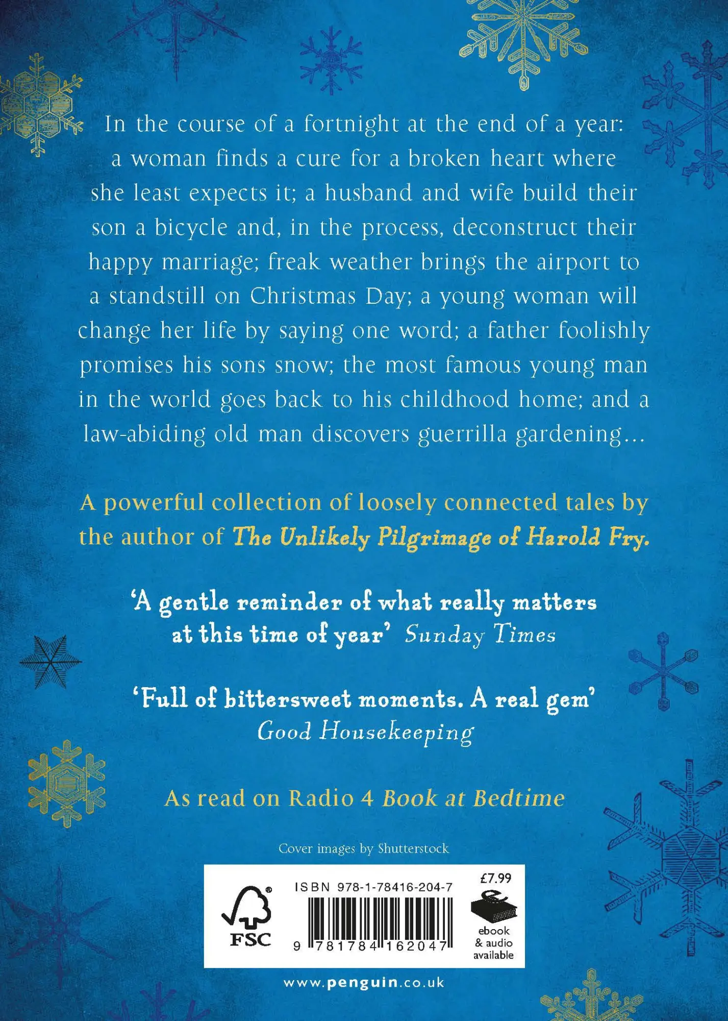 Rückseite: 9781784162047 | A Snow Garden and Other Stories | Rachel Joyce | Taschenbuch | 224 S.