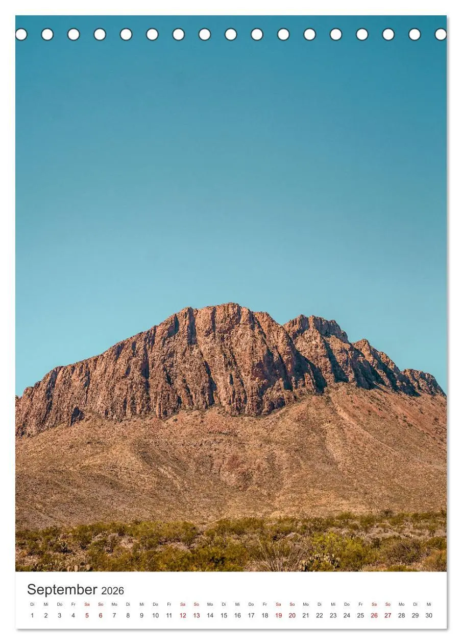 Bild: 9783516352047 | Texas - Eine Reise in den Lone Star State. (Tischkalender 2026 DIN...
