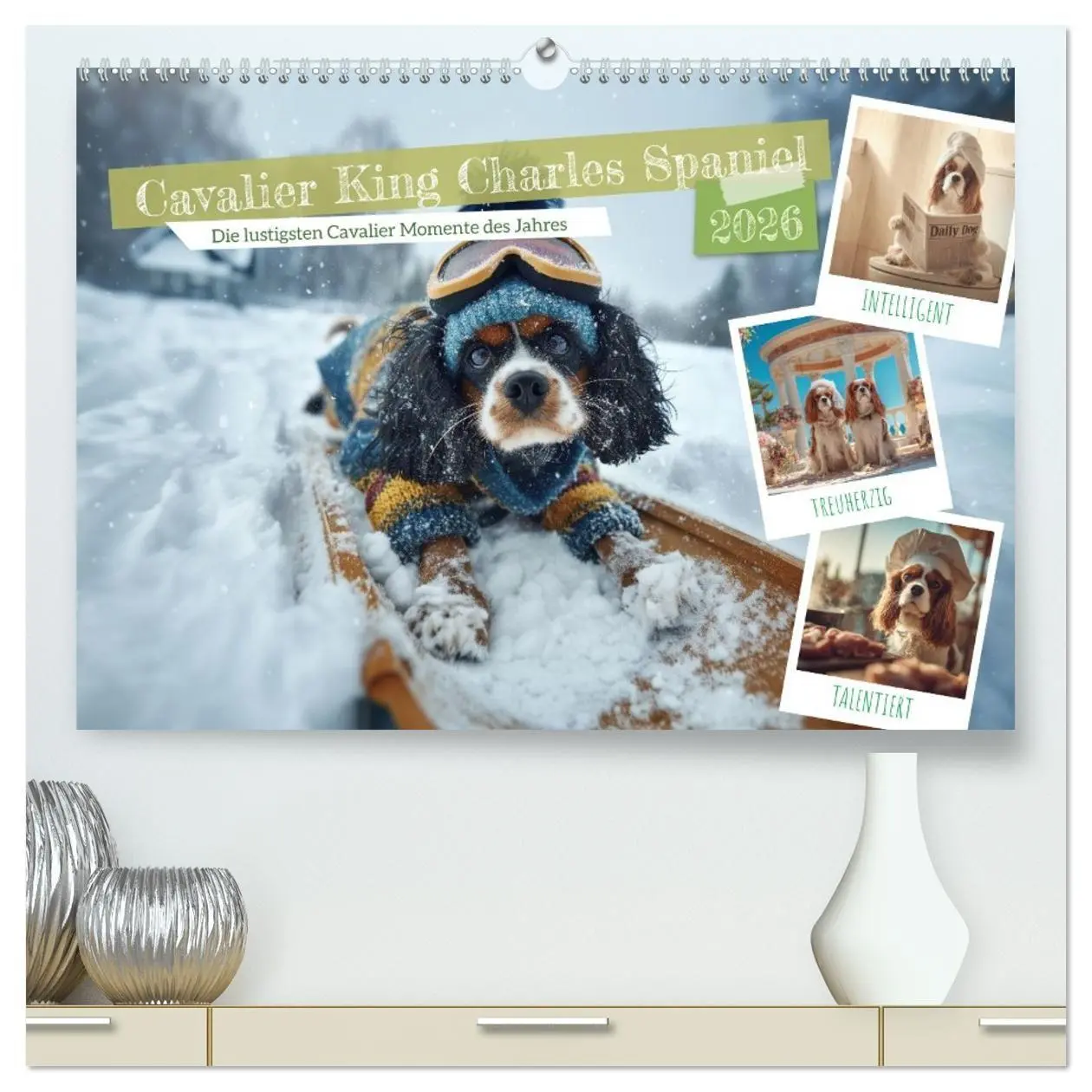 Cover: 9783516732047 | Cavalier King Charles Spaniel. Die lustigsten Cavalier Momente des...