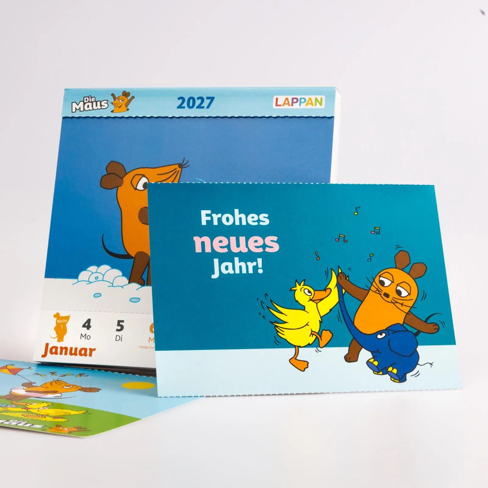 Bild: 9783830322047 | Der Kalender mit der Maus - Postkartenkalender 2027 | Lappan Verlag