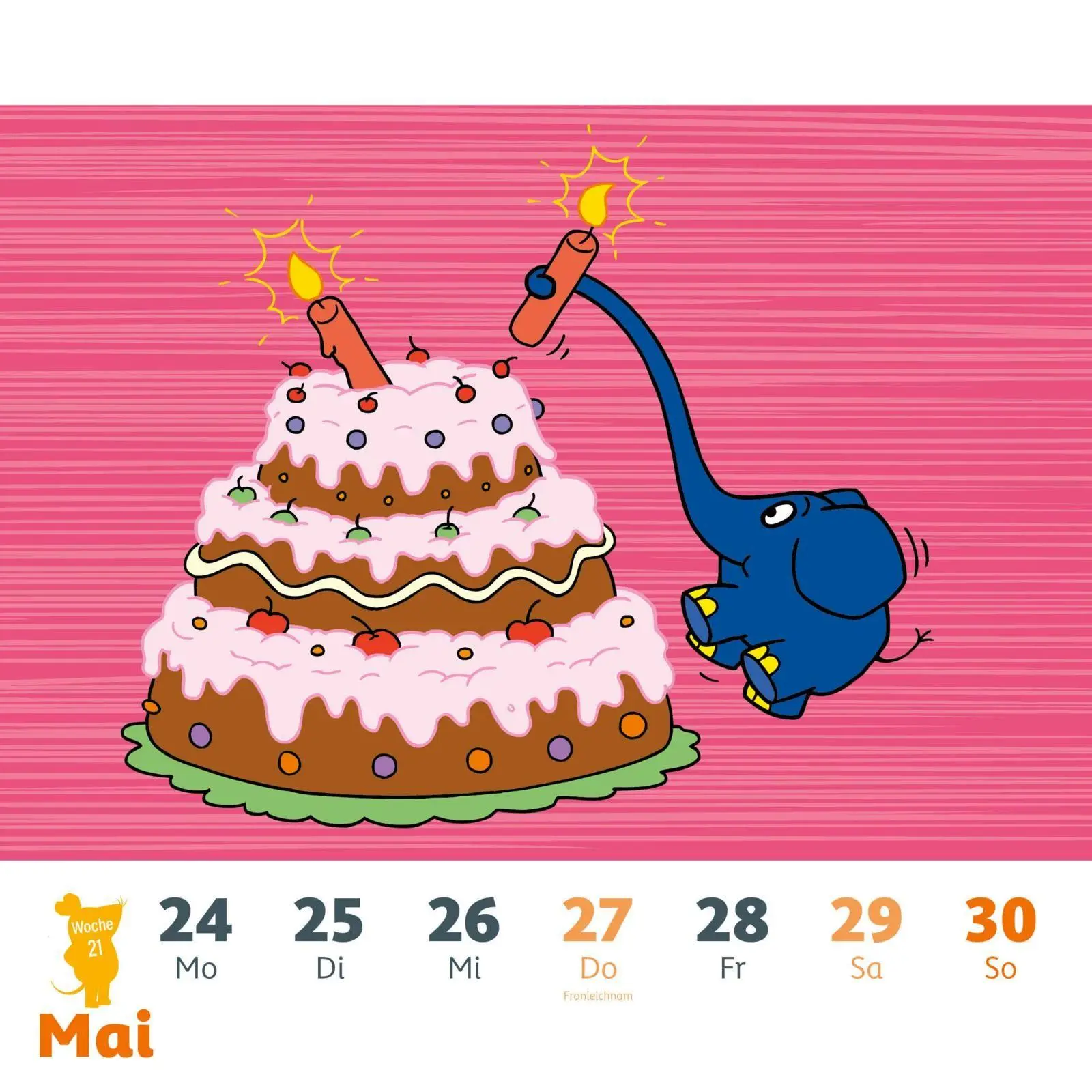 Bild: 9783830322047 | Der Kalender mit der Maus - Postkartenkalender 2027 | Lappan Verlag