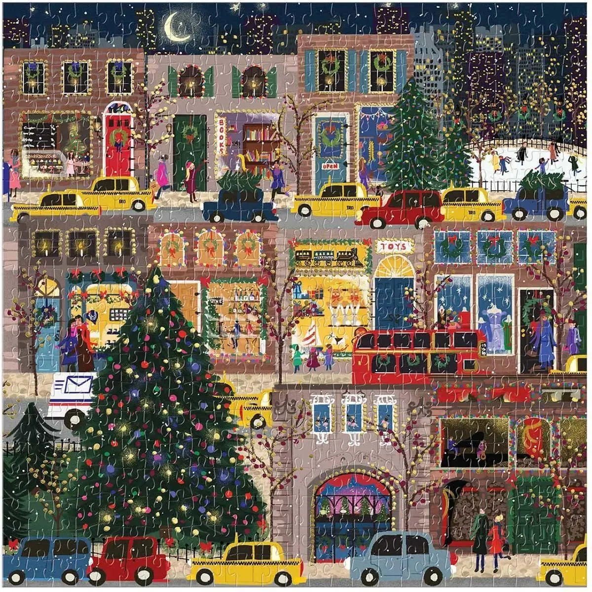 Cover: 9780735362147 | Winter Lights Foil Puzzle 500 Piece Puzzle | Galison | Spiel | 2022
