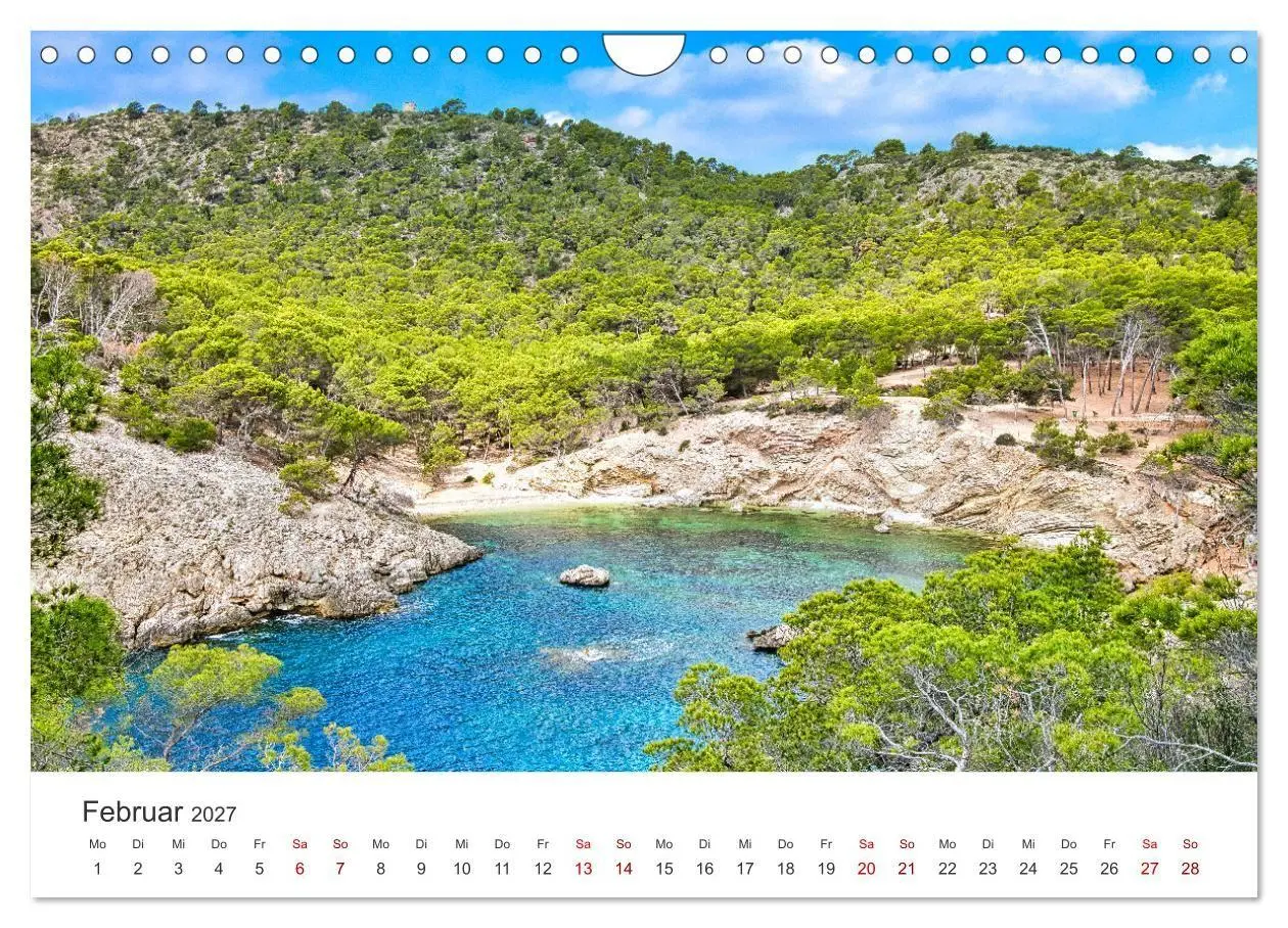 Bild: 9783569502147 | Mallorca Traumhafte Insel (Wandkalender 2027 DIN A4 quer), CALVENDO...