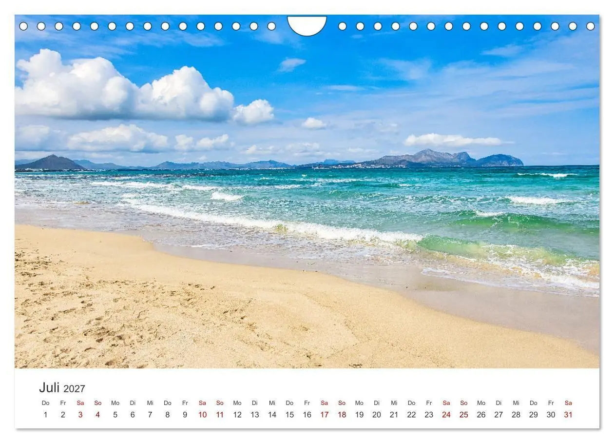 Bild: 9783569502147 | Mallorca Traumhafte Insel (Wandkalender 2027 DIN A4 quer), CALVENDO...