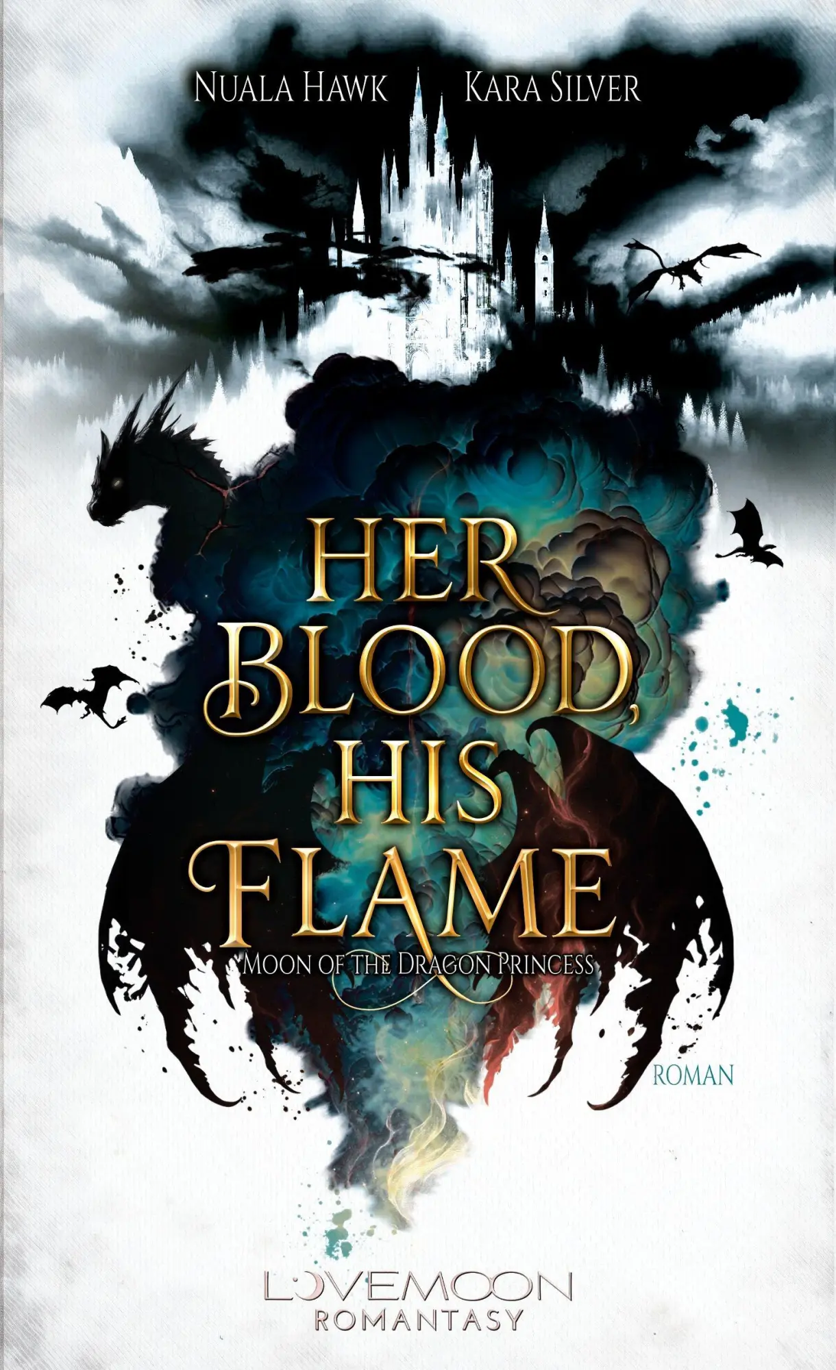 Cover: 9783690282147 | Her Blood, his Flame - Moon of the Dragon Princess | Hawk (u. a.)