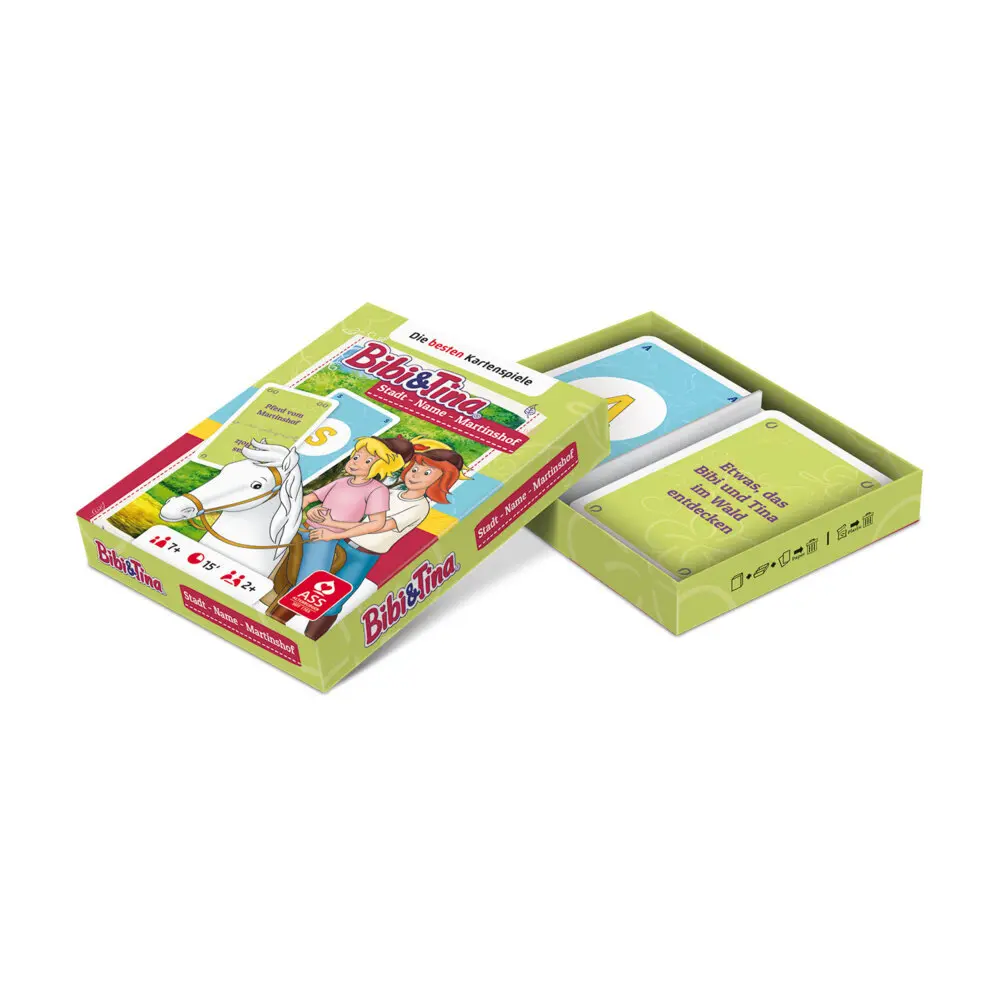 Bild: 4042677052247 | Bibi&amp;Tina® - Stad Name Martinshof | ASS Altenburger | Spiel | Deutsch
