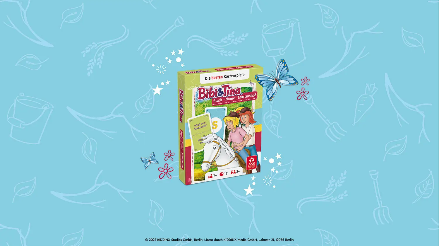 Bild: 4042677052247 | Bibi&amp;Tina® - Stad Name Martinshof | ASS Altenburger | Spiel | Deutsch