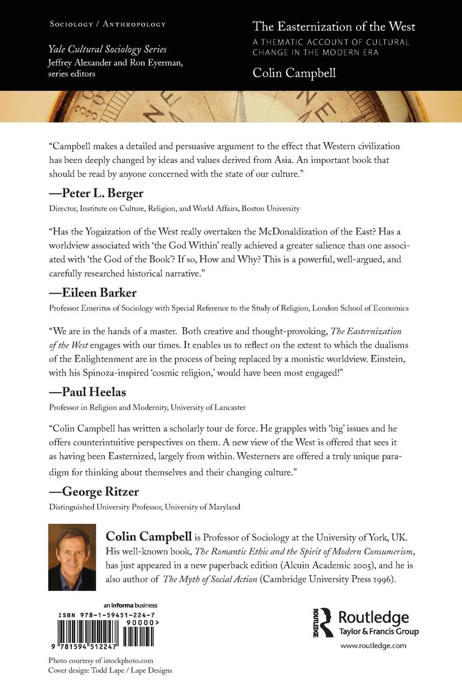 Rückseite: 9781594512247 | Easternization of the West | Colin Campbell | Taschenbuch | Englisch