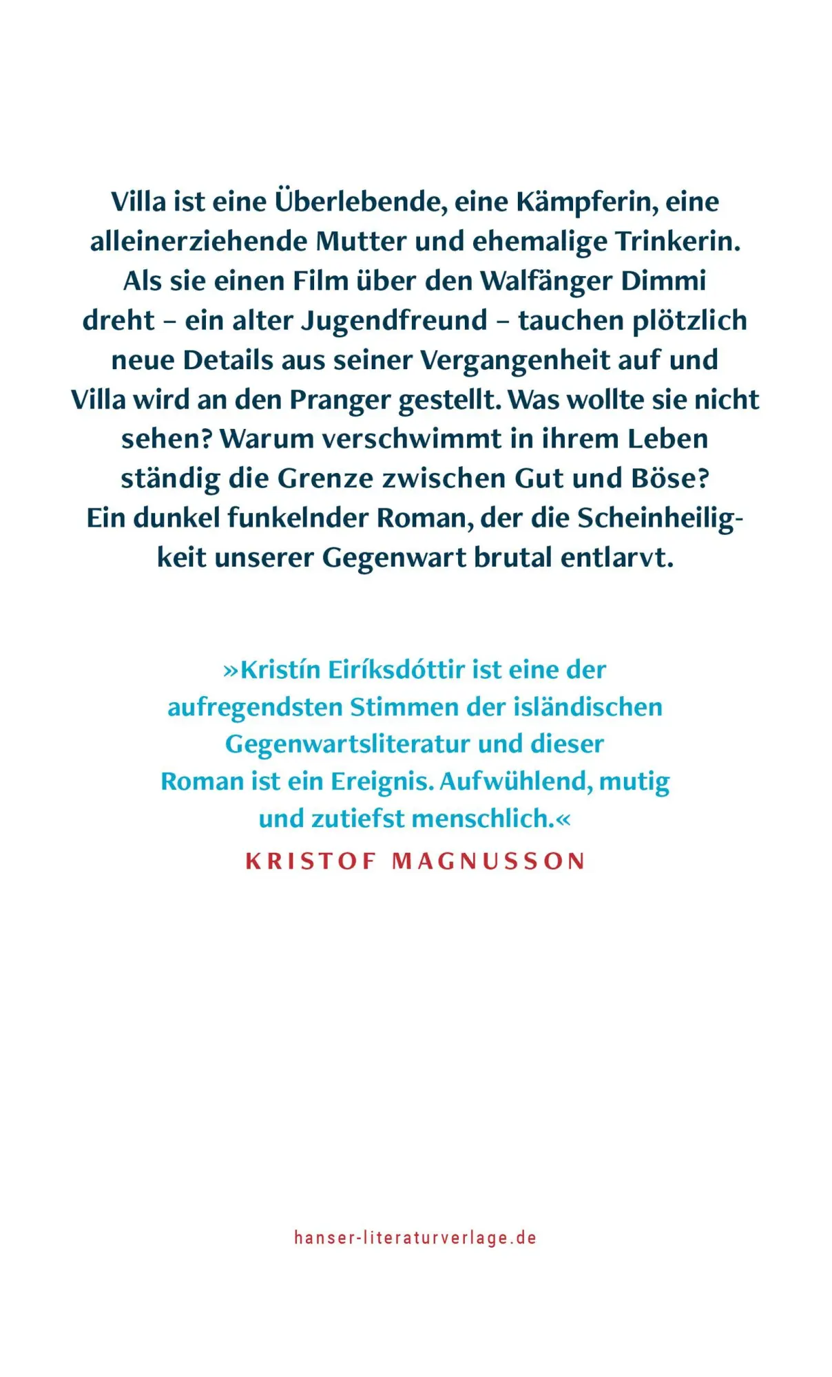 Bild: 9783446282247 | Der Film | Roman | Kristín Eiríksdóttir | Buch | 368 S. | Deutsch