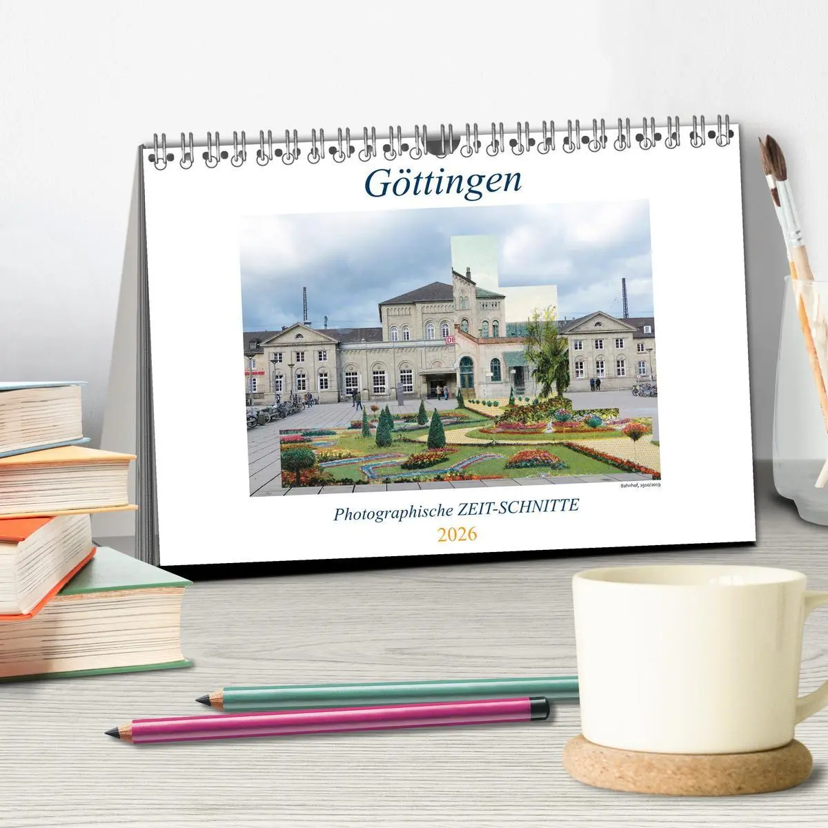 Bild: 9783457622247 | Göttingen, Photographische ZEIT-SCHNITTE (Tischkalender 2026 DIN A5...
