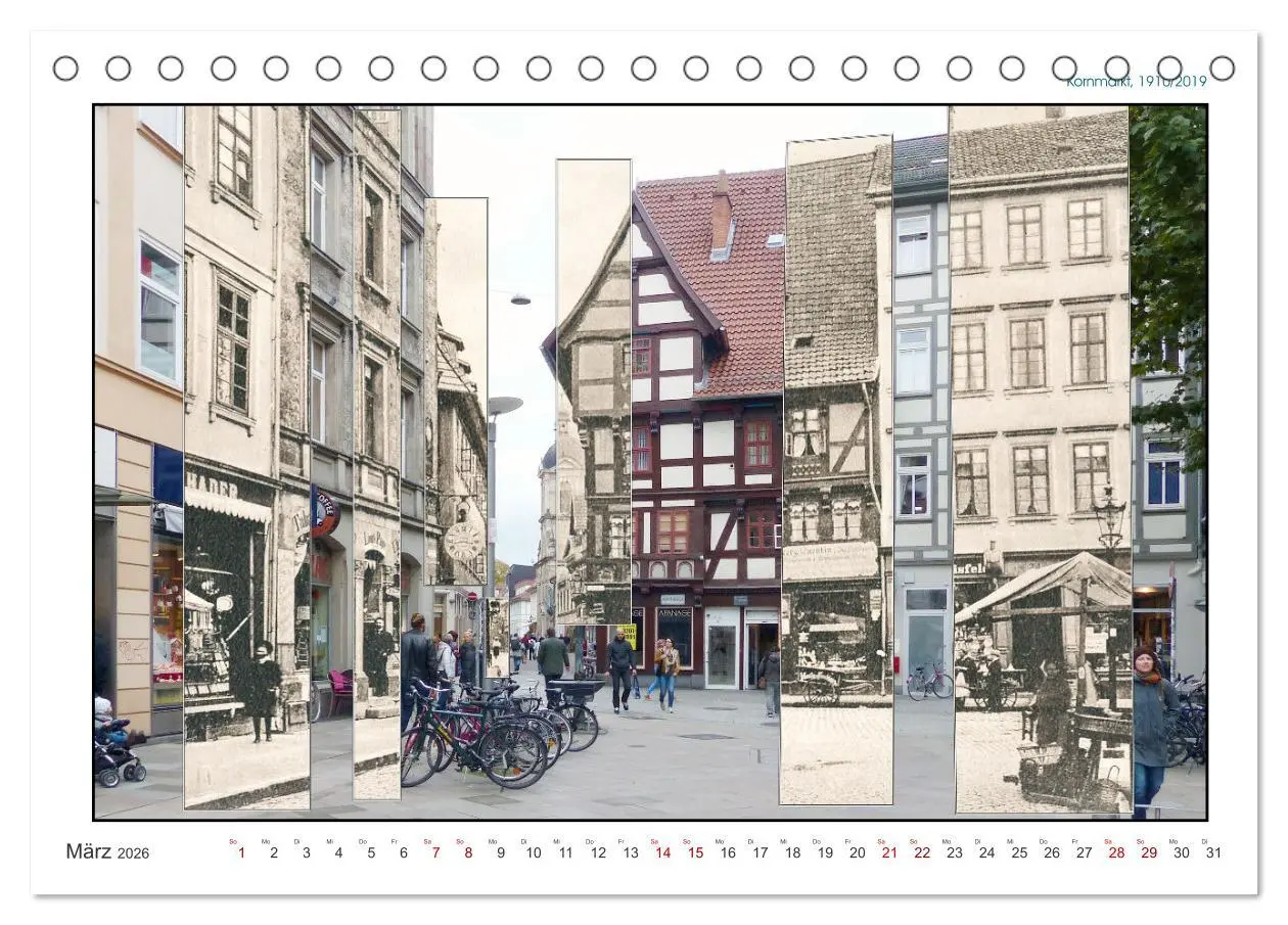 Bild: 9783457622247 | Göttingen, Photographische ZEIT-SCHNITTE (Tischkalender 2026 DIN A5...