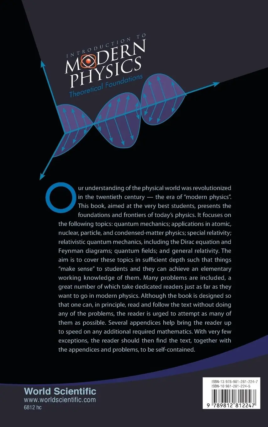 Rückseite: 9789812812247 | INTRODUCTION TO MODERN PHYSICS | THEORETICAL FOUNDATIONS | Walecka