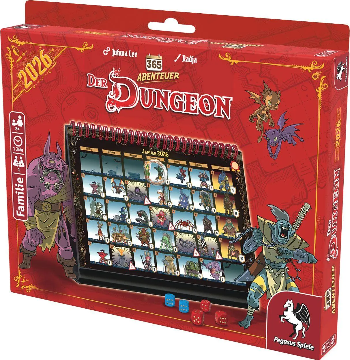 Bild: 4250231742347 | 365 Abenteuer - Der Dungeon [Edition 2026] | Spiel | 18900G | Deutsch