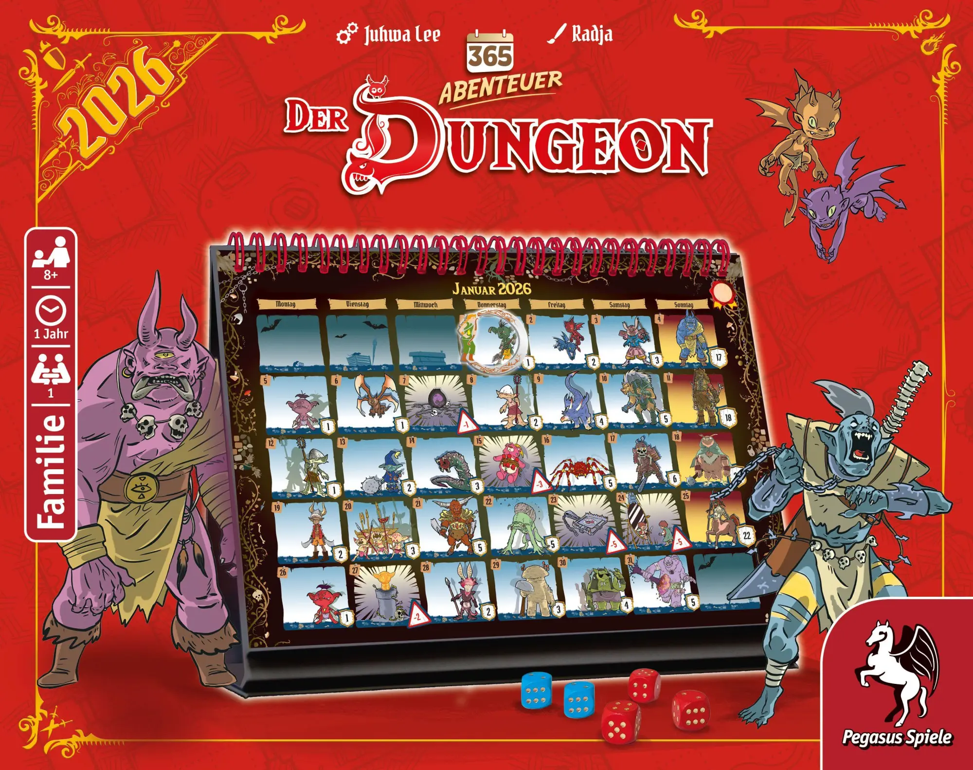 Bild: 4250231742347 | 365 Abenteuer - Der Dungeon [Edition 2026] | Spiel | 18900G | Deutsch