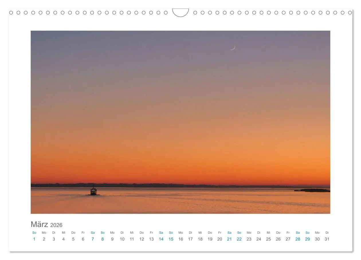 Bild: 9783457302347 | Kurs Nord - mit dem Postschiff (Wandkalender 2026 DIN A3 quer),...