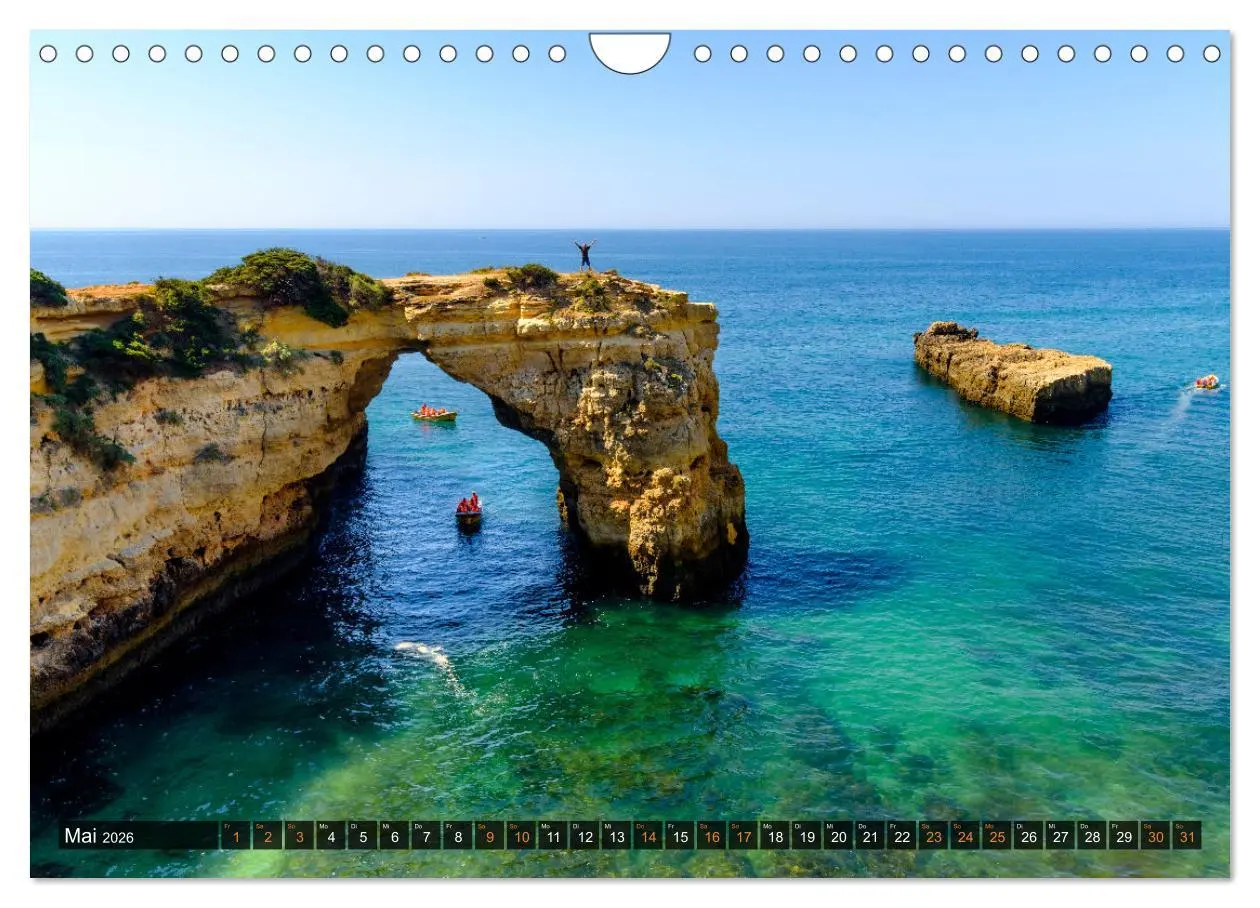 Bild: 9783457922347 | ALGARVE - Urlaub für die Seele (Wandkalender 2026 DIN A4 quer),...