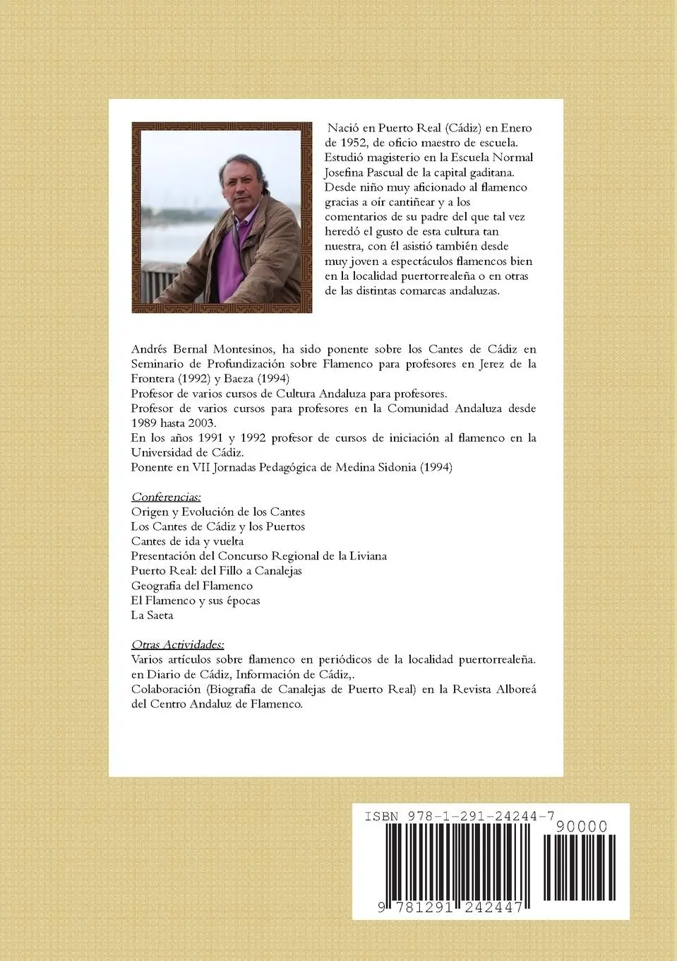 Rückseite: 9781291242447 | Origen y evolución del Flamenco | Andrés Bernal Montesinos | Buch