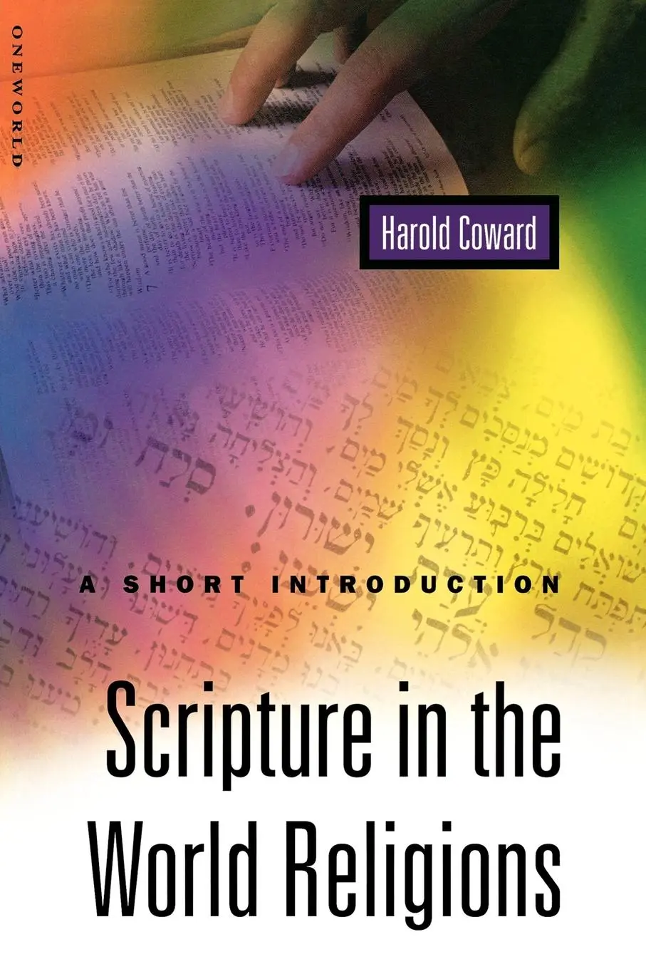 Cover: 9781851682447 | Scripture in the World Religions | A Short Introduction | Coward