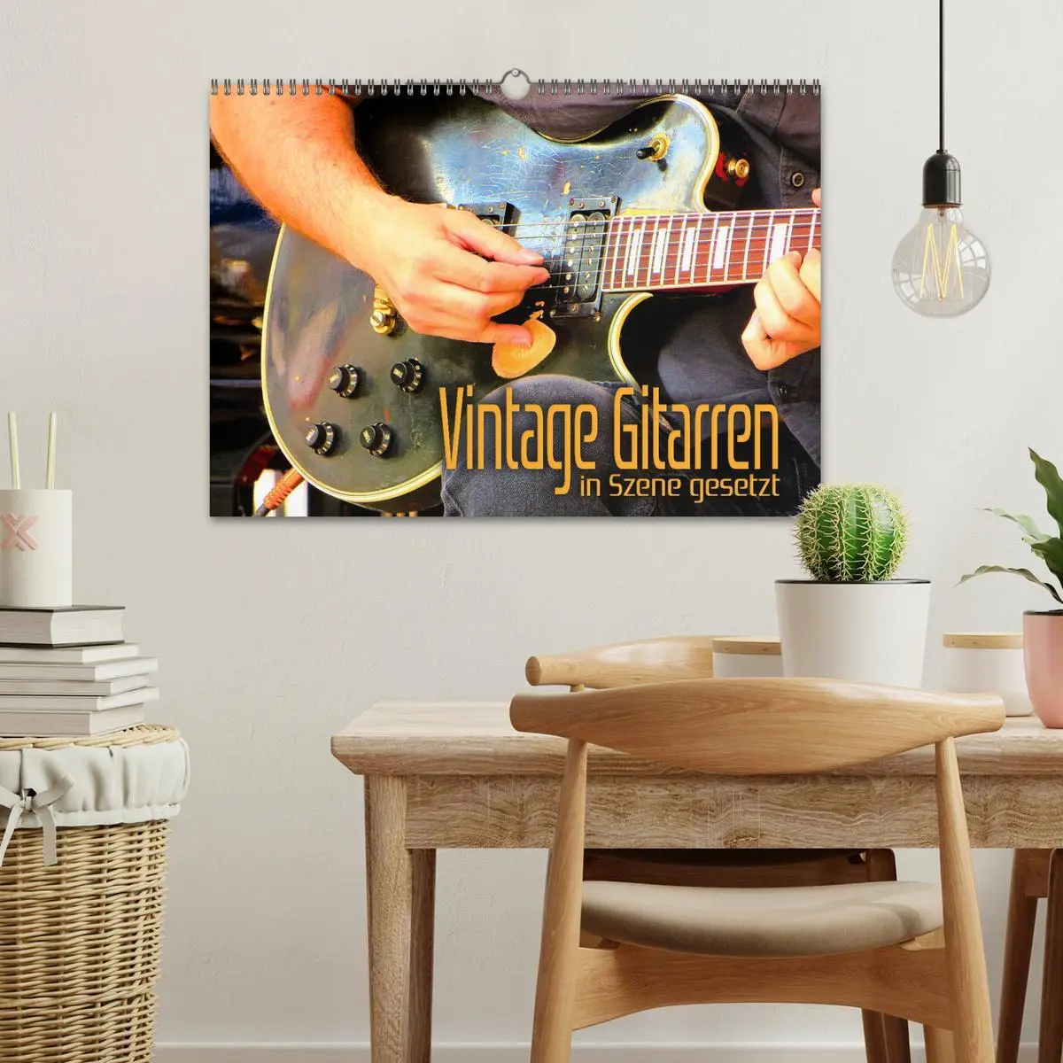 Bild: 9783457772447 | Vintage Gitarren in Szene gesetzt (Wandkalender 2026 DIN A3 quer),...